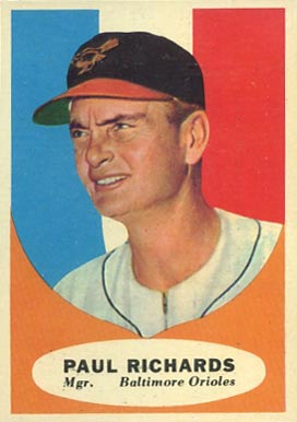 1961 Topps Paul Richards #131 Baseball Card