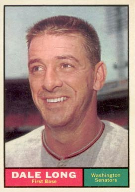1961 Topps Dale Long #117 Baseball Card