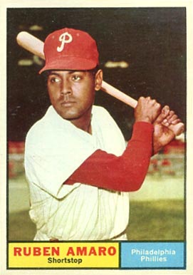 1961 Topps Ruben Amaro #103 Baseball Card