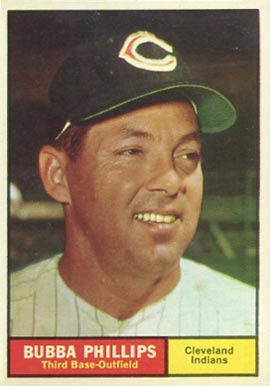 1961 Topps Bubba Phillips #101 Baseball Card