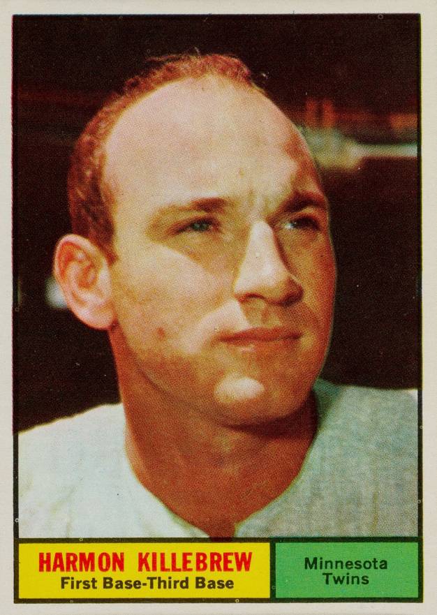 1961 Topps Harmon Killebrew #80 Baseball Card