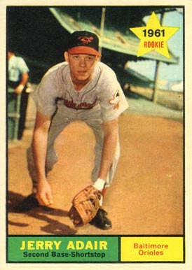1961 Topps Jerry Adair #71 Baseball Card