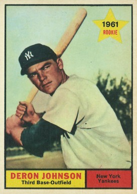 1961 Topps Deron Johnson #68 Baseball Card