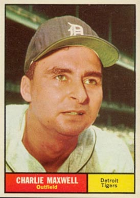 1961 Topps Charlie Maxwell #37 Baseball Card