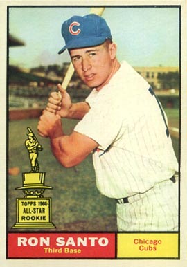 1961 Topps Ron Santo #35 Baseball Card