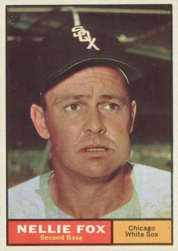 1961 Topps Nellie Fox #30 Baseball Card