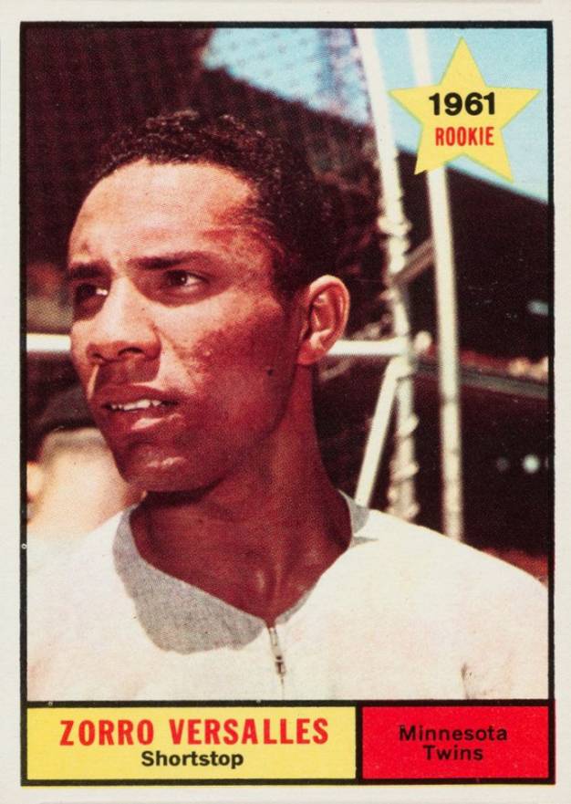 1961 Topps Zoilo Versalles #21 Baseball Card