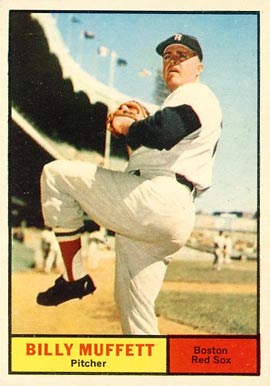 1961 Topps Billy Muffett #16 Baseball Card