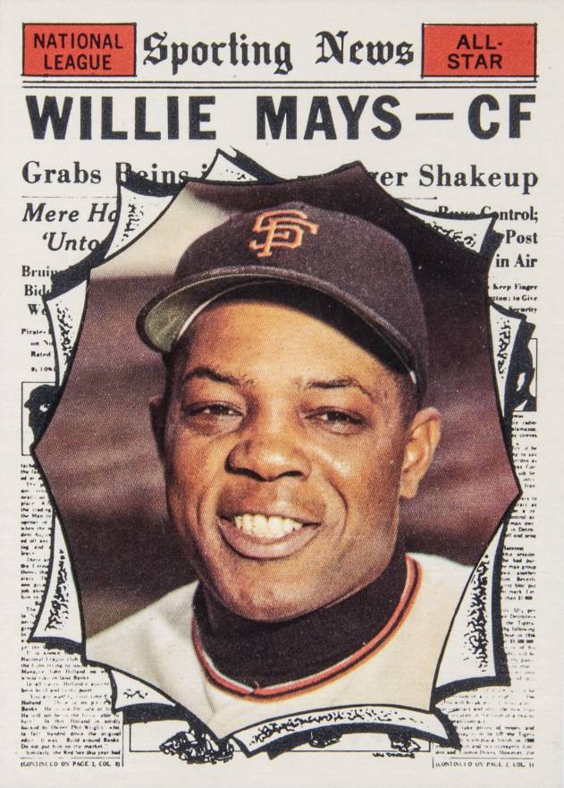 1961 Topps Willie Mays #579 Baseball Card