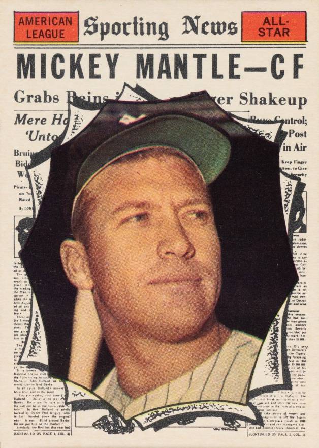 1961 Topps Mickey Mantle #578 Baseball Card