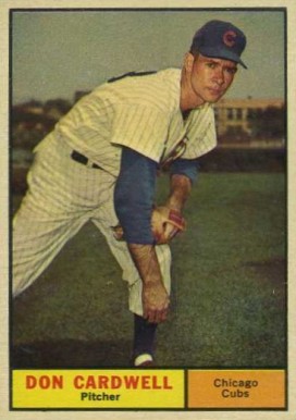 1961 Topps Don Cardwell #564 Baseball Card