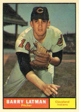 1961 Topps Barry Latman #560 Baseball Card