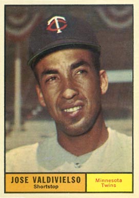 1961 Topps Jose Valdivielso #557 Baseball Card
