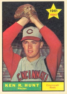 1961 Topps Ken R. Hunt #556 Baseball Card