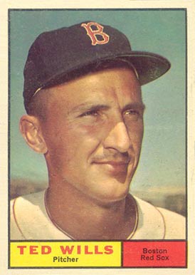 1961 Topps Ted Wills #548 Baseball Card