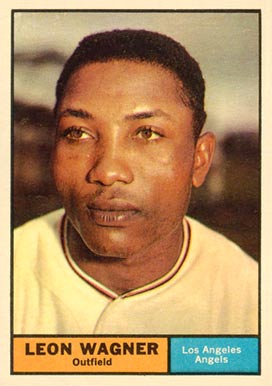 1961 Topps Leon Wagner #547 Baseball Card