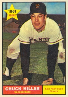 1961 Topps Chuck Hiller #538 Baseball Card
