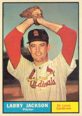 1961 Topps Larry Jackson #535 Baseball Card