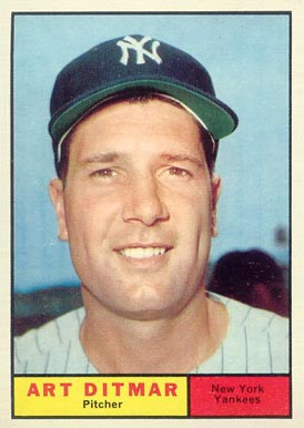 1961 Topps Art Ditmar #510 Baseball Card