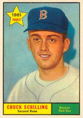 1961 Topps Chuck Schilling #499 Baseball Card