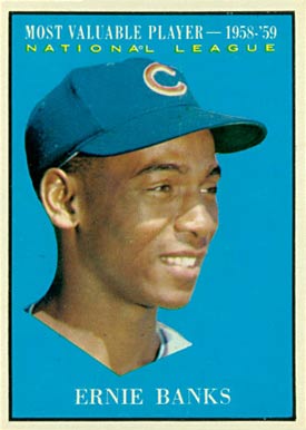 1961 Topps Ernie Banks #485 Baseball Card