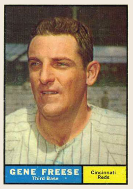 1961 Topps Gene Freese #175 Baseball Card