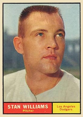 1961 Topps Stan Williams #190 Baseball Card