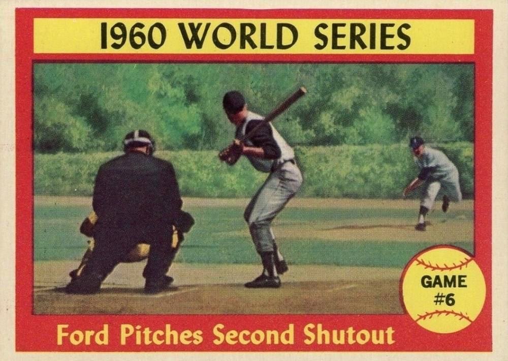 1961 Topps World Series Game #6 #311 Baseball Card