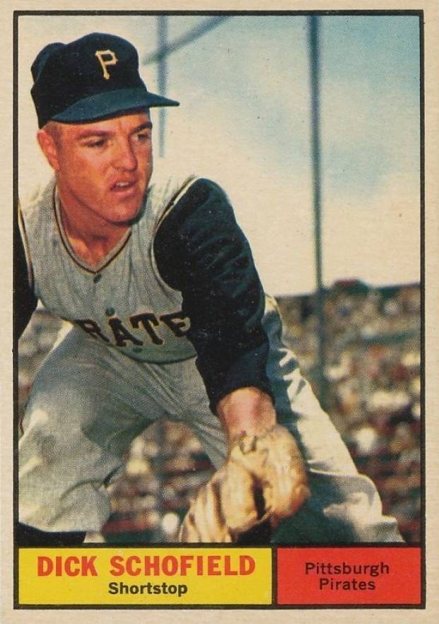 1961 Topps Dick Schofield #453 Baseball Card