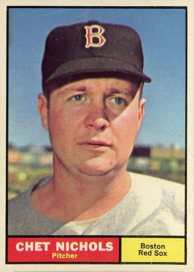 1961 Topps Chet Nichols #301 Baseball Card
