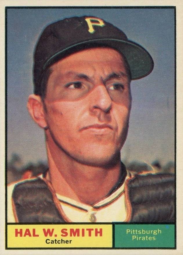 1961 Topps Hal W. Smith #242 Baseball Card