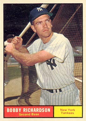1961 Topps Bobby Richardson #180 Baseball Card