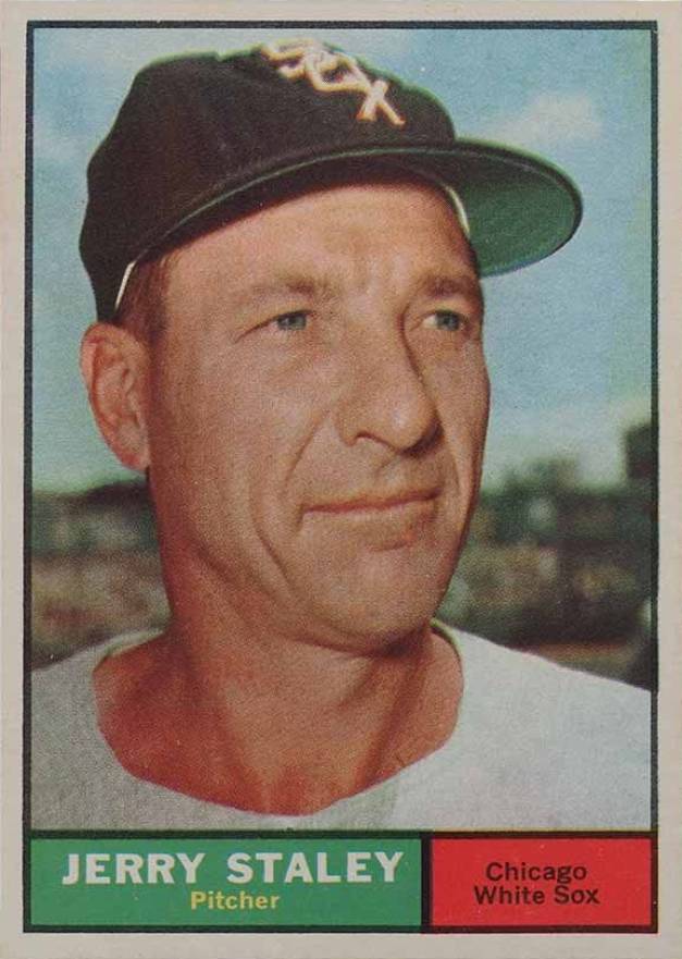1961 Topps Jerry Staley #90 Baseball Card