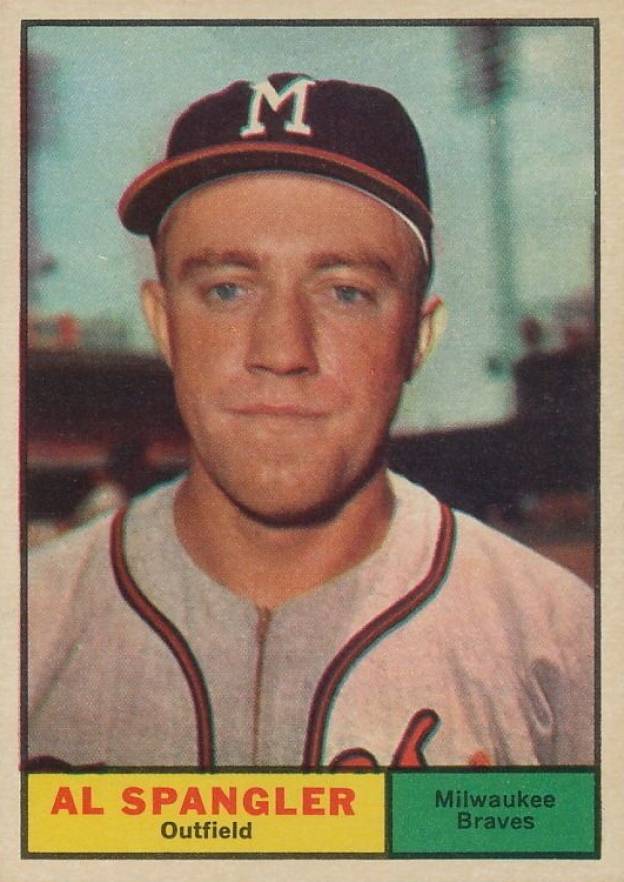 1961 Topps Al Spangler #73 Baseball Card