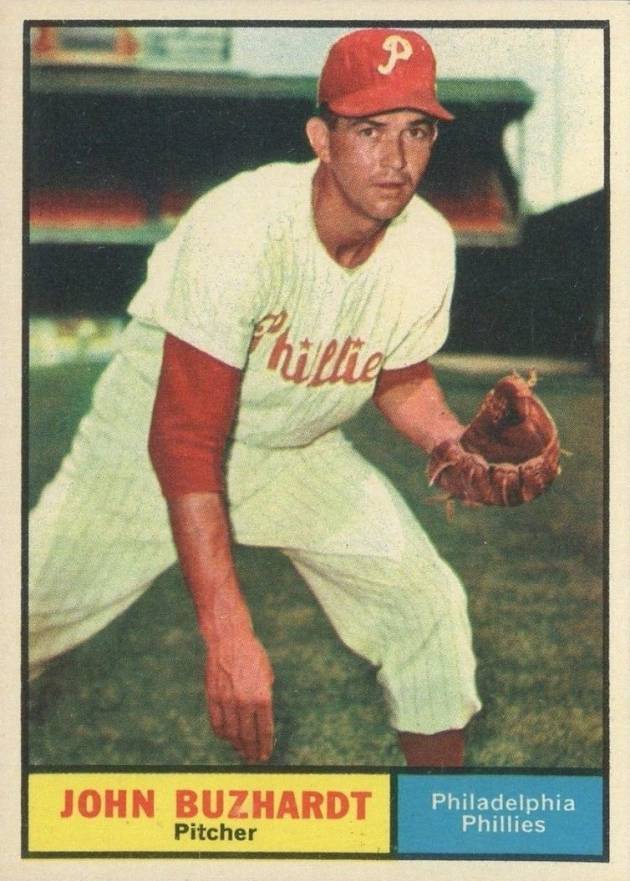 1961 Topps John Buzhardt #3 Baseball Card