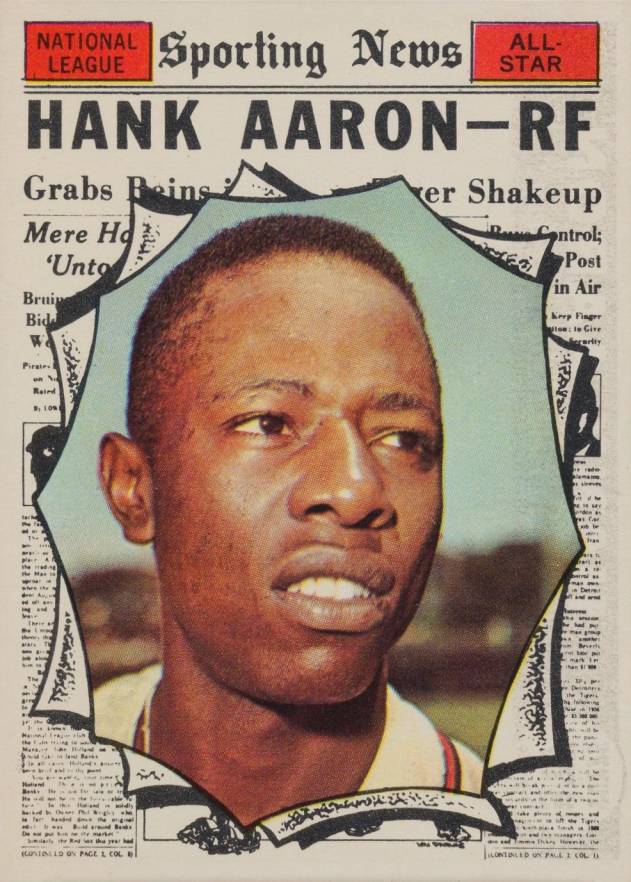 1961 Topps Hank Aaron #577 Baseball Card