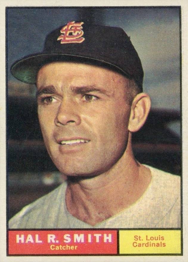 1961 Topps Hal R. Smith #549 Baseball Card
