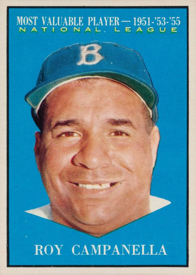 1961 Topps Roy Campanella #480 Baseball Card