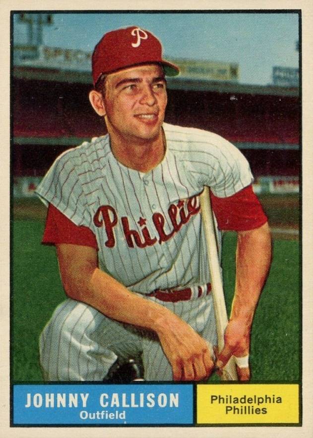 1961 Topps Johnny Callison #468 Baseball Card