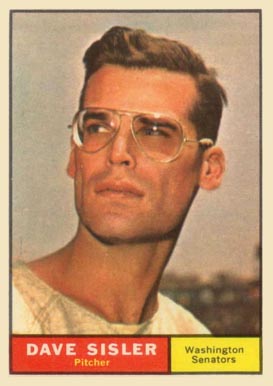 1961 Topps Dave Sisler #239 Baseball Card