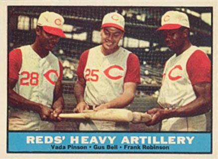 1961 Topps Reds' Heavy Artillery #25 Baseball Card
