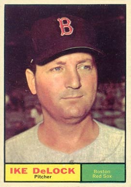 1961 Topps Ike DeLock #268 Baseball Card
