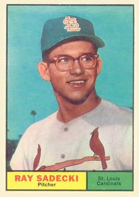 1961 Topps Ray Sadecki #32 Baseball Card
