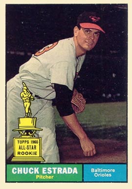 1961 Topps Chuck Estrada #395 Baseball Card