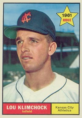 1961 Topps Lou Klimchock #462 Baseball Card