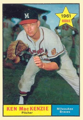 1961 Topps Ken MacKenzie #496 Baseball Card