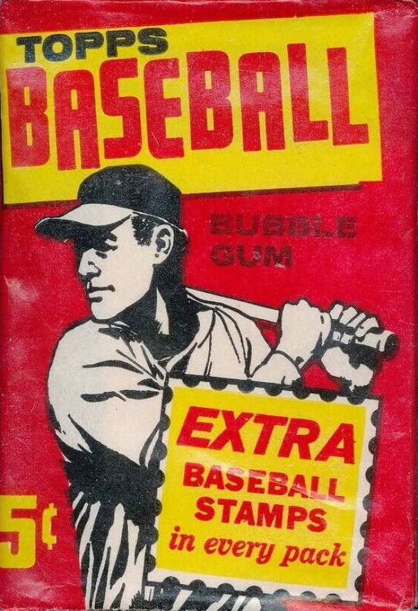 1961 Topps Wax Pack #WP Baseball Card