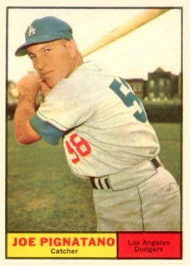 1961 Topps Joe Pignatano #74 Baseball Card