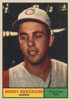 1961 Topps Harry Anderson #76 Baseball Card