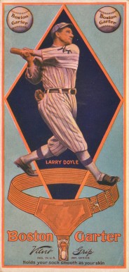 1914 Boston Garter Color Larry Doyle # Baseball Card